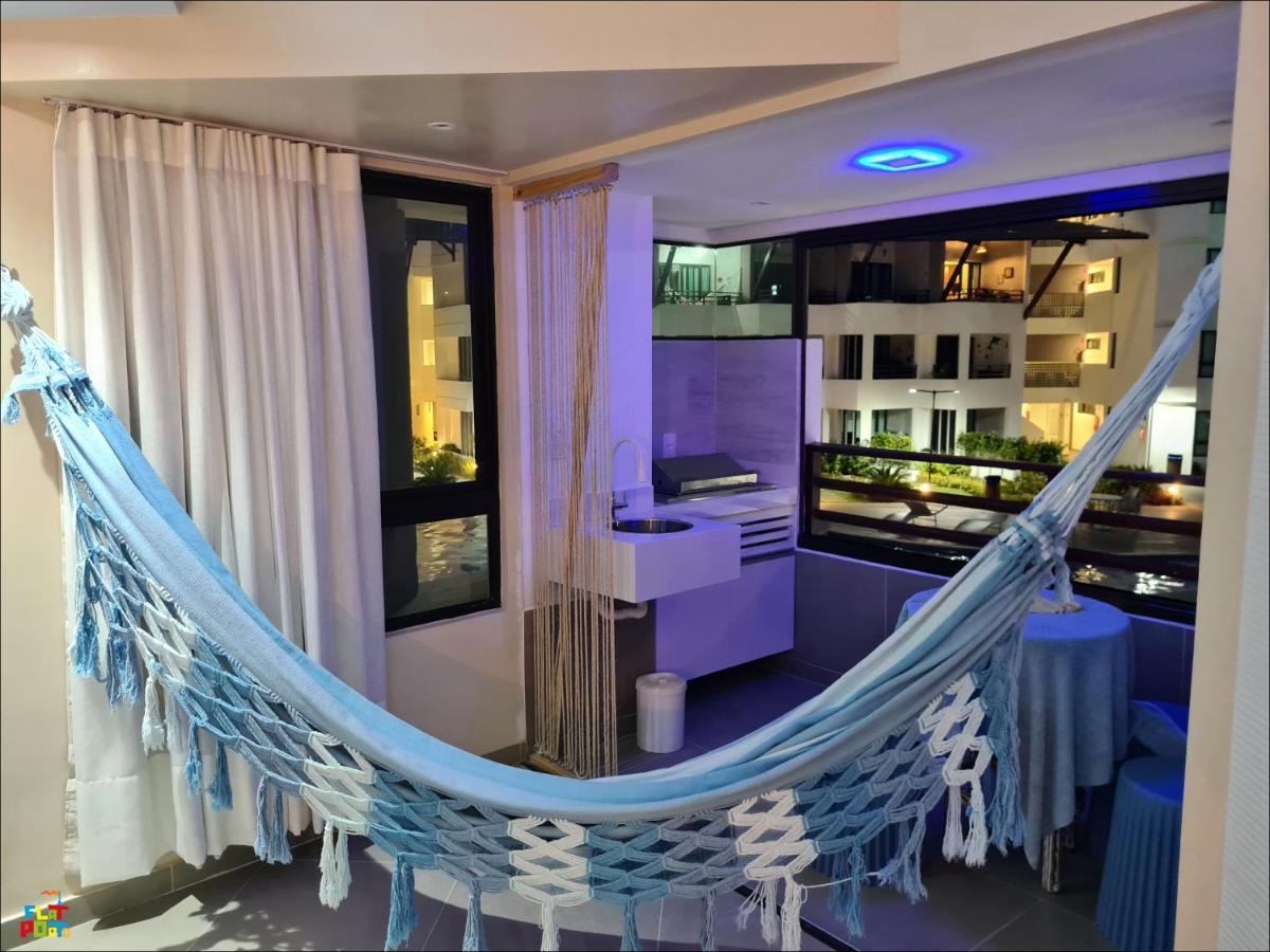 Flat Fantastico Na Beira Mar Em Tamandare Apartment Luaran gambar